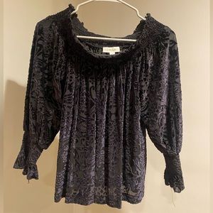 Velvet Blouse